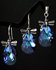 kolczyki swarovski Kolczyki z ważkami Heliotrope Ligeja 2