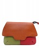 torby na ramię Kopertówka damska torebka skórzana pasek 4w1 obrotowa klapka OLIVKA 1