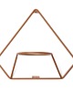kwietniki Kwietnik Metalowy Ścienny PENTAGONO PRO 37/42cm Miedziany 1