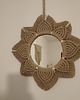 lustra stojące i wiszące Lusterko mandala makrama boho dekoracja 2