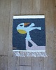makramy ręcznie tkany kilim / dyptyk - Ptaszki 4