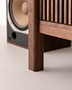 komody i szafki JAMM LOW 111 - szafka pod gramofon i płyty winylowe, lite drewno orzechowe 9