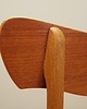 krzesła Komplet czterech krzeseł, duński design, lata 70, produkcja: Dania 9