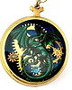 wisiory WISIOR - Dragon green & Zodiac sun (Old Base) (handmade) 1