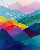 plakaty Plakat - Color trip 2