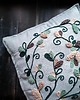 poduszki plecione Poduszka kwiaty punch needle boho natural 1