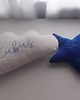 poduszki do pokoju dziecka Poduszka personalizowana - chmurka (kolory, tkaniny) 8