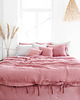 pościel Lniana Poszewka Na Kołdrę TROCZKI DUSTY PINK 3
