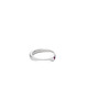 pierścionki srebrne Little GEM / satin silver with gemstone 6