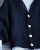 swetry damskie  Champagne Button Cardigan Black 6
