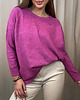 swetry damskie  Wiskozowy sweter Viola scuro 1