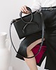 torebki do ręki BOW BAG - skórzana torebka - czarna 1