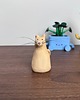 figurki i rzeźby Ceramiczny piesek na psie wąsy wibrysy 1