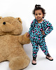 bluzy dla dziewczynki Leopard Blue 2