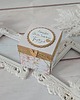 kartki scrapbooking Pamiątka Chrztu Świętego, koperta, exploding box 1