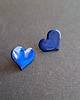 kolczyki z masy plastycznej Kolczyki ecce serce no10 2