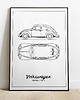 plakaty Plakat Legendy Motoryzacji - VW Garbus 1