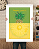 plakaty Ananas - plakat fine art, giclee 5