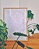 plakaty Plakat do Kolorowania Roślina Doniczkowa Begonia 50x70cm 2