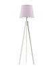 lampy do pokoju dziecka Drewniana lampa podłogowa na 3 nogach z abażurem ARUBA KIDS mix kolorów 7
