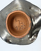świeczniki i świece Ceramiczny, ręcznie formowany świecznik, Czechy 1992 rok. 5