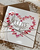 kartki scrapbooking Wyjątkowa kartka ręcznie robiona walentynkowa - kartka z sercem You are magic 2