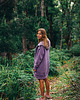 bluza z kapturem damska Bluza rozpinana Luzak Liliowy 6