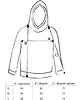 bluza bez kaptura damska Welurowa bluza HugMe made by 7084 3