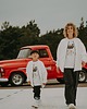 bluza z kapturem damska Bluza oversize rozpinana Funky Teddy dla mamy i taty 1