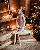 dekoracje świąteczne Renifer z materiału ręcznie robiony II 1