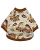 ubranka dla zwierząt Bluza dla psa z raglanowym rękawem PTASZKI rozmiar L 1