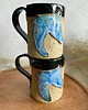kubki Kubek ceramiczny ręcznie lepiony KOŃ 2