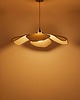 lampy wiszące Lampa sufitowa kremowo-beżowa Benavid Ø75 cm 3
