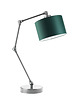 lampy stołowe Regulowana lampka biurkowa w kolorze czarnym ASMARA 6