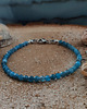 bransoletki z kamieni naturalnych Bransoletka z apatytem - Ocean Blue III 1