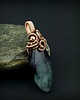wisiory Fluoryt wisiorek wire wrapping 5