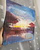 obrazy Obraz ręcznie malowany na płótnie 30x30 cm - abstrakcyjny pejzaż 2