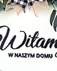Ozdoby na ścianę Witamy w naszym domu 4