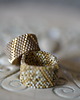 pierścionki - różne Pierścionek Beadingowy GoldenNatural 4
