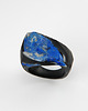 pierścionek z żywicy Pierścień z lapis lazuli 1