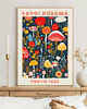 plakaty ZESTAW 3 plakatów Yayoi Kusama abstrakcja grzyby 3
