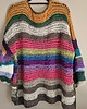 swetry damskie Wełniany sweter oversize 1