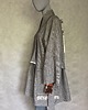 ubrania różne Designerskie kimono bawełna z lnem oko z frędzlami. 5