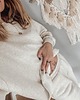 bluza bez kaptura damska So favourite sweatshirt beige konopia 2