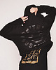 bluza z kapturem damska Czarna bluza z kapturem 1