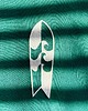 bluza z kapturem damska HOODIE Bottle Green Haft 1
