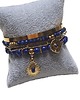 bransoletki z kamieni naturalnych Zestaw bransoletek Lapis lazuli /set/  - Szlachetna kolekcja 3