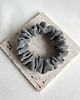 gumki do włosów 3 jedwabne gumki scrunchies - Joy, Beige Silk & Grey Silk 4