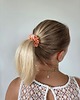 gumki do włosów Gumka jedwabna, scrunchie, frotka light salmon MINI 1