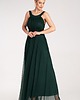 sukienki maxi damskie Elegancka sukienka maxi rozkloszowana z dekoltem halter bez rękawów - M1171 2